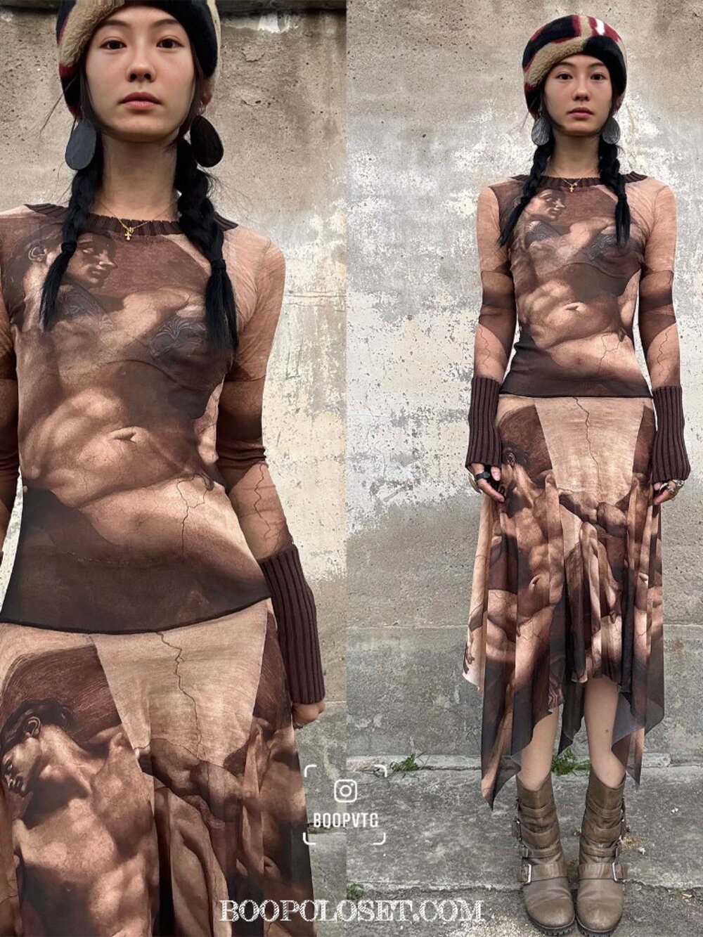 Jean Paul Gaultier La Musee capsule collection The creation of adam
